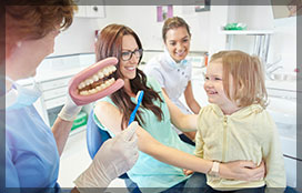 Family at Dental Clinic