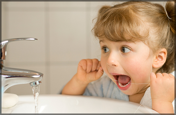 Teaching How To Floss